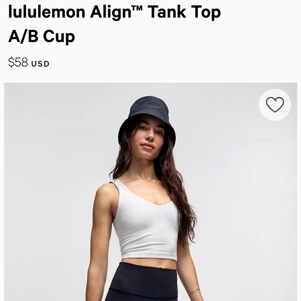 lululemon Align™ Tank Top
White